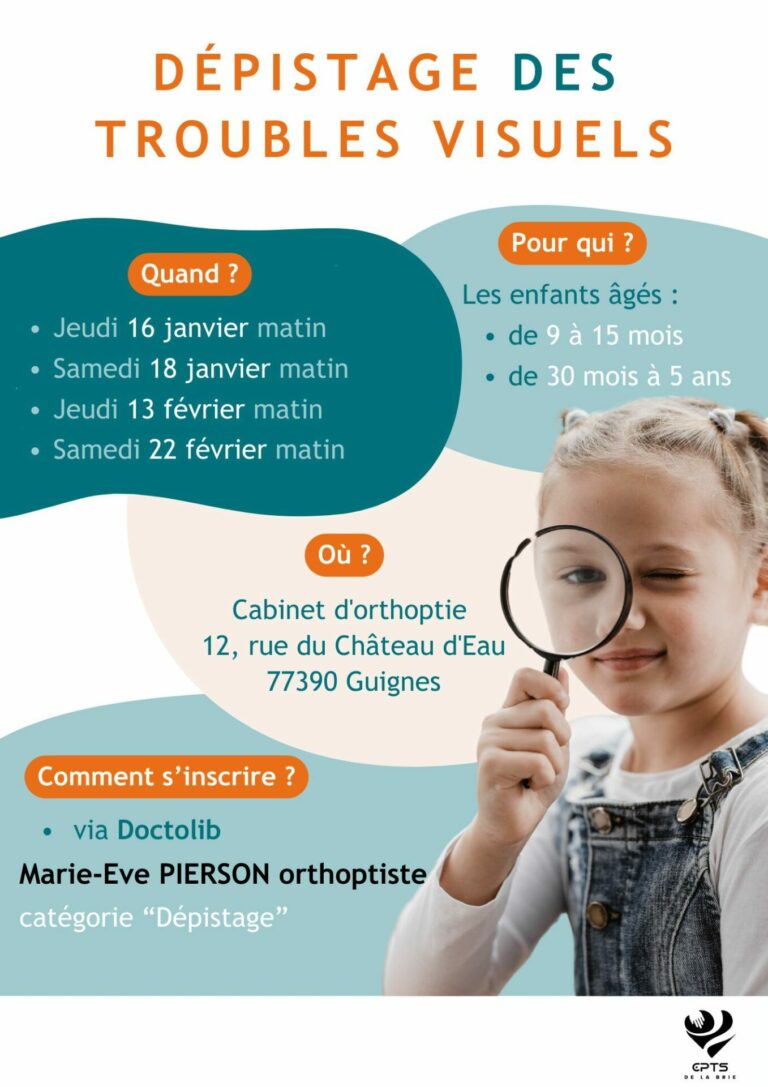 Dépistage des troubles visuels chez les enfants à Guignes_Guignes